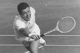 Nicola Pietrangeli, a former Italian tennis player. He won two singles titles at the French Championships